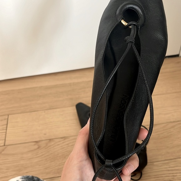 Ulla Johnson ballerina with tie - sz39 - Alexi Pointed Flat - Picture 2 of 8